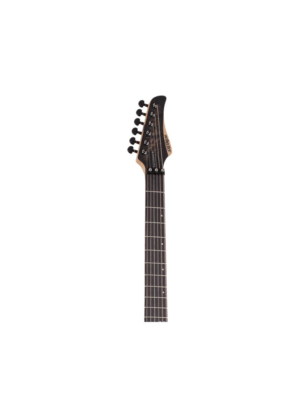 Schecter Reaper-6 FR S Left Handed Guitar - Satin Charcoal Burst