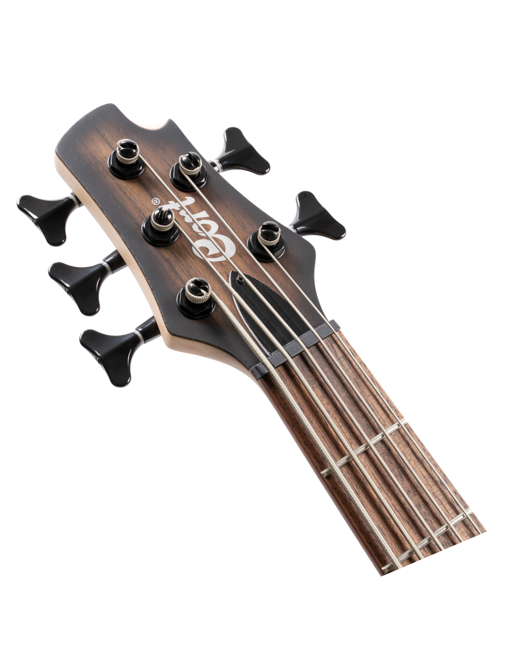 Cort C5 Plus OVMH C5 Plus Ovangkol 5-String Bass Guitar - Antique Brown Burst