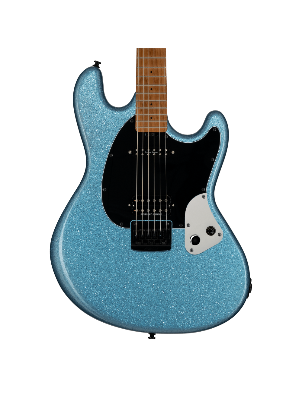 Sterling by Music Man Fluff Signature Stingray Guitar - Amana Boat Blue Open Box