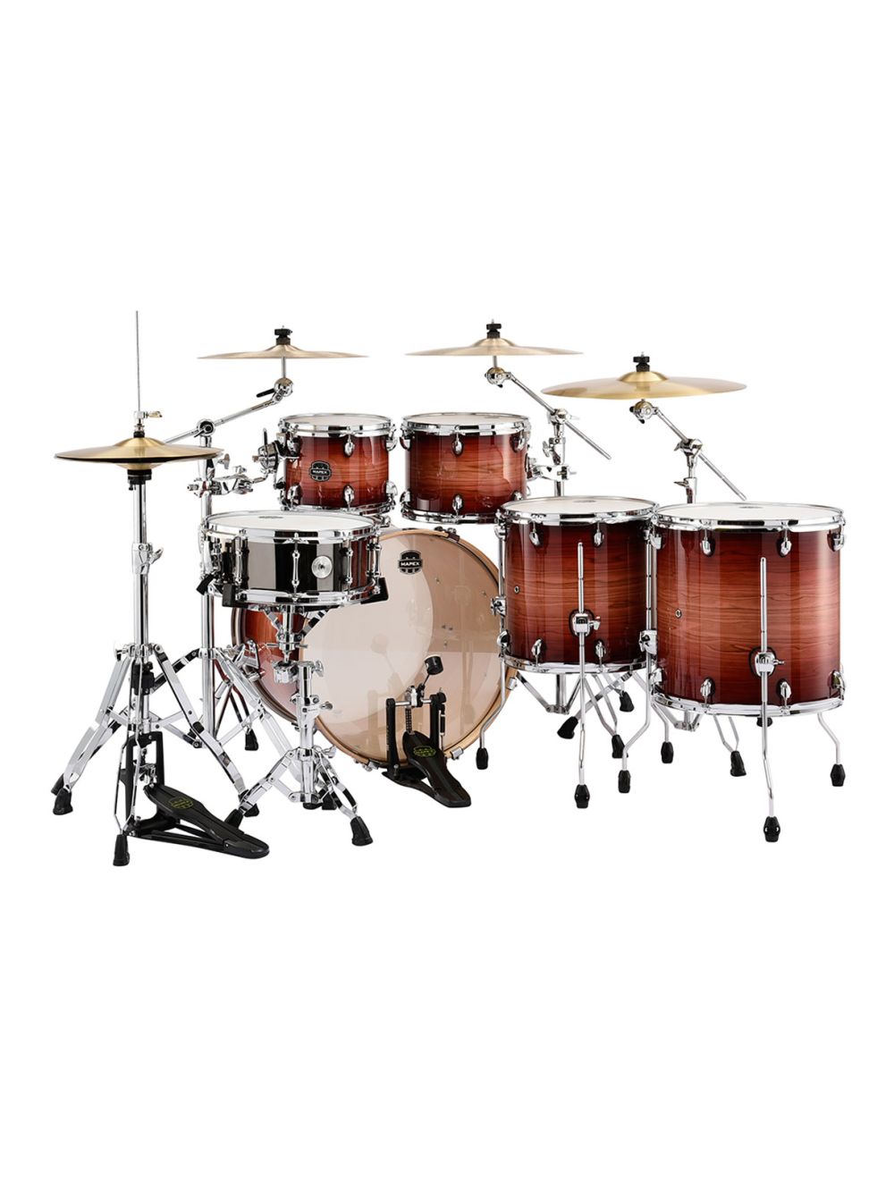 Mapex Armory Series Studioease 6-Piece Shell Pack - Redwood Burst
