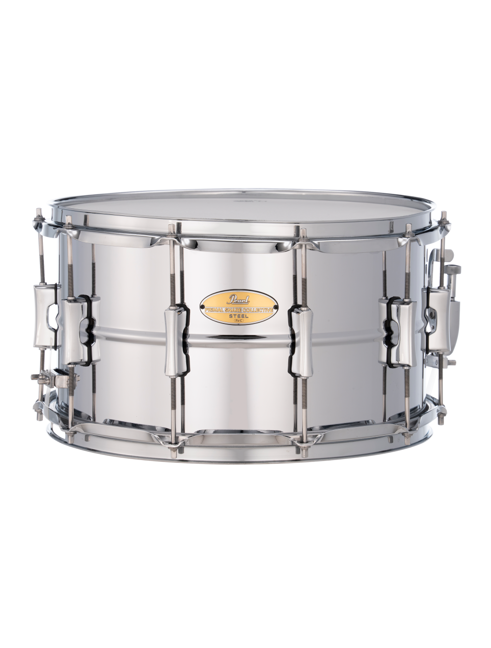 Pearl Primal Snare Collective 14"x8" Steel Snare Drum