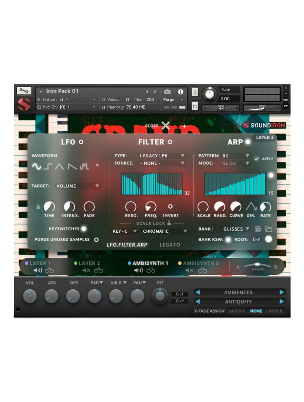 Soundiron Iron Pack 1 - Grand Piano