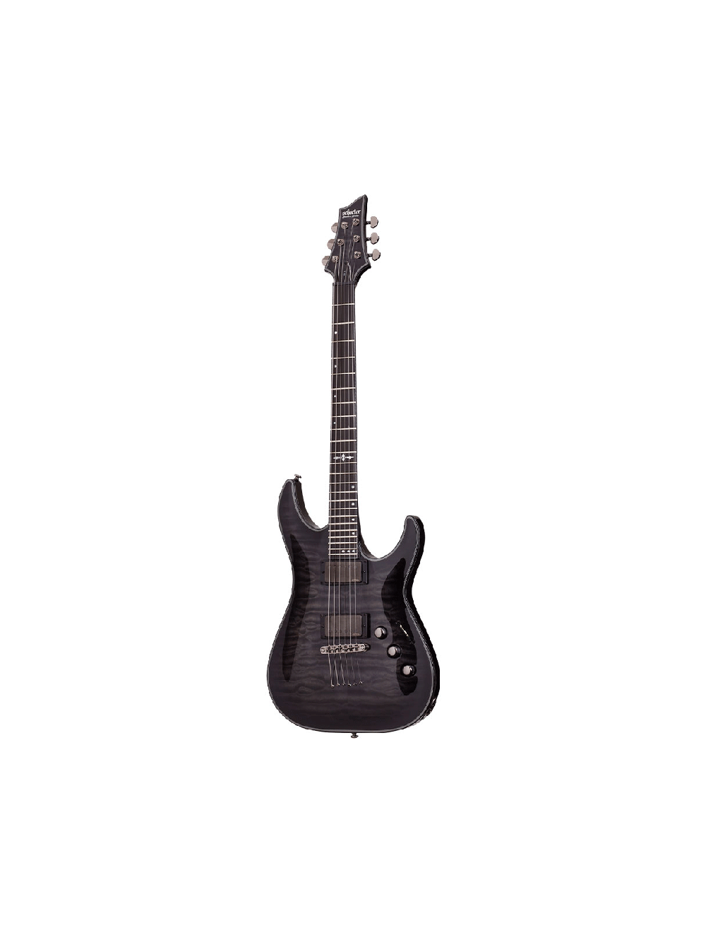 Schecter Hellraiser Hybrid C-1 Electric Guitar - Trans Black Burst