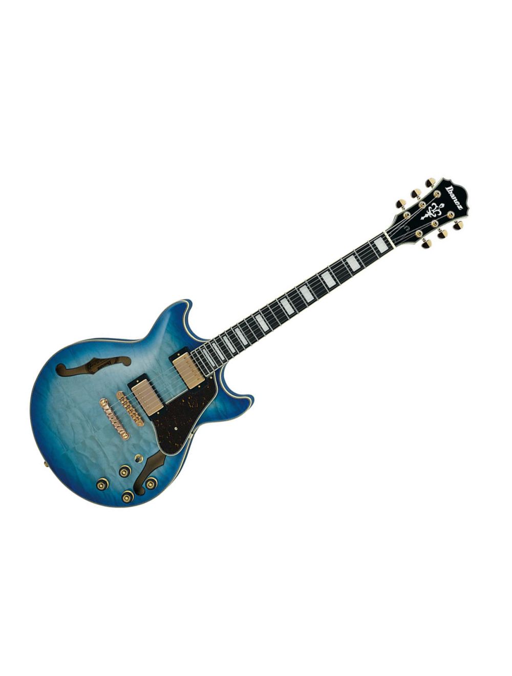 Ibanez AM93QMJBB AM Artcore Expressionist Electric Guitar - Jet Blue Burst