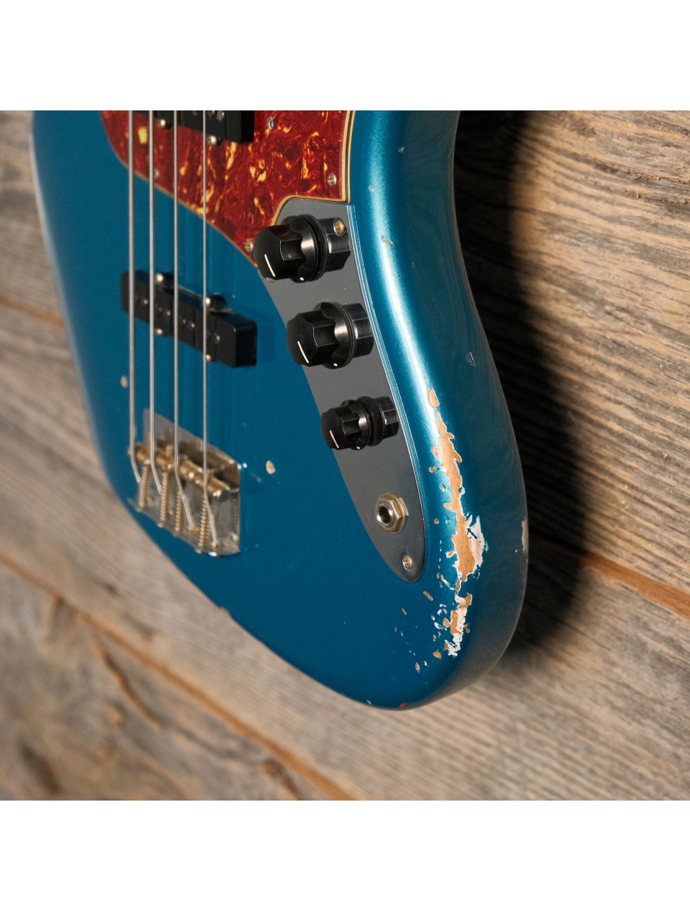 Used Fender 2023 Custom Shop 1964 Jazz Bass Relic - Ocean Turquoise w/OHSC