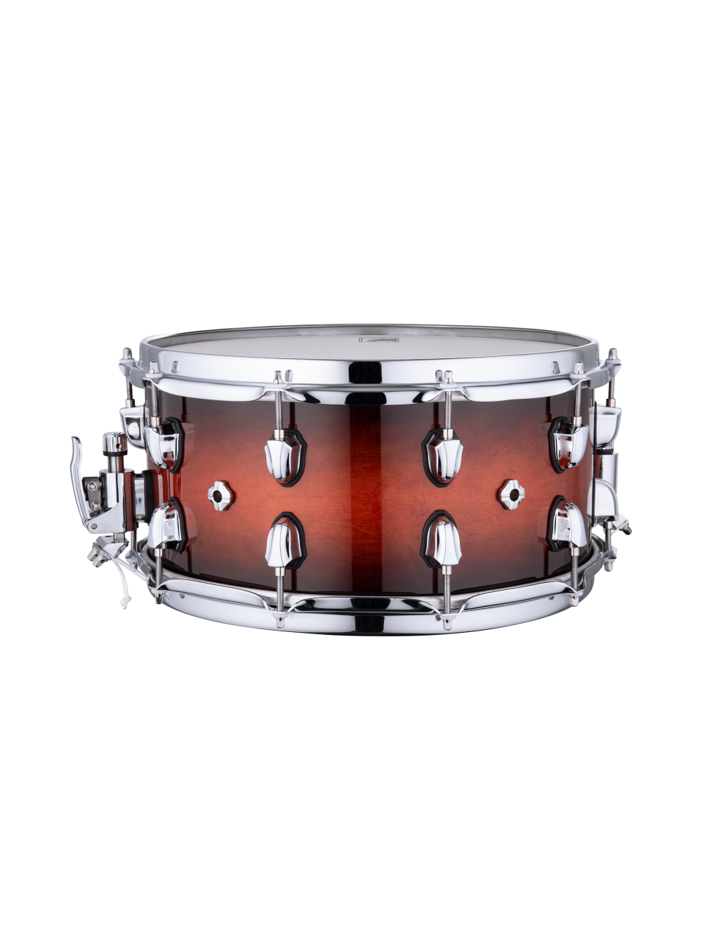 Mapex Black Panther Solidus 14"x7" Maple Snare Drum - Red Black Burst