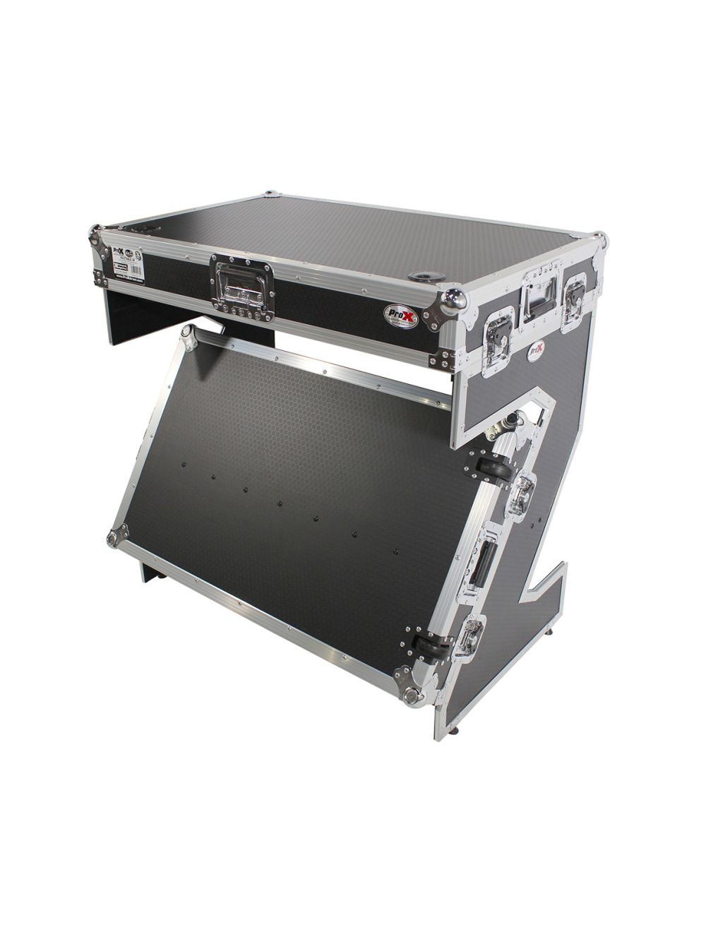 ProX XS-ZTABLE JR Folding DJ Z-Table Flight Case