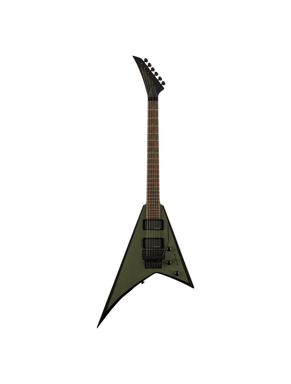 Used Jackson X Series Rhoads RRX24 - Matte Army Drab with Black Bevels