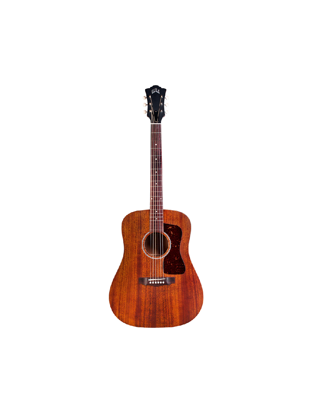 Guild USA D-20 Dreadnought Acoustic Guitar - Natural