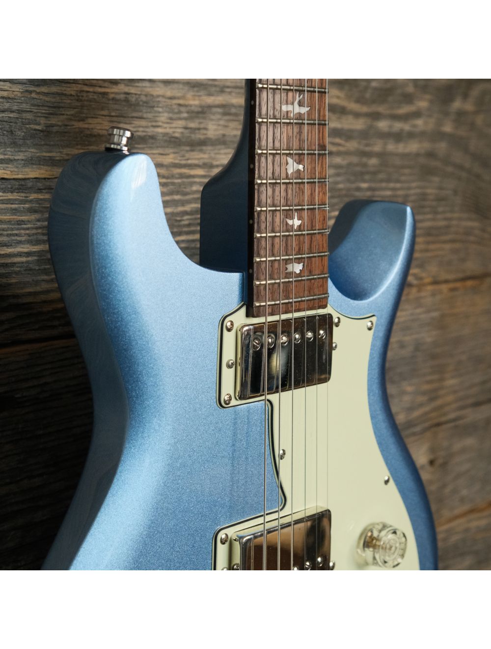 Used PRS SE Mira Electric Guitar - Frost Blue w/Case