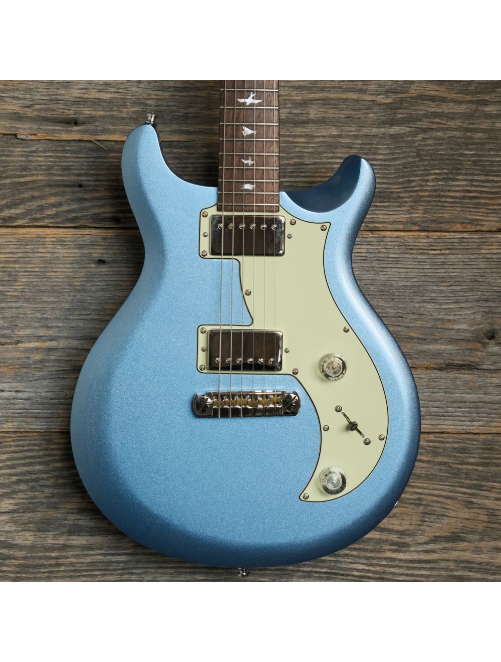 Used PRS SE Mira Electric Guitar - Frost Blue w/Case