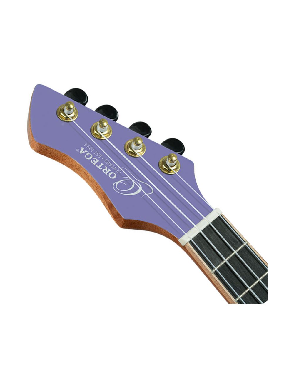 Ortega Guitars RUHZT-CE-VP Horizon Series Tenor A/E Ukulele - Very Peri