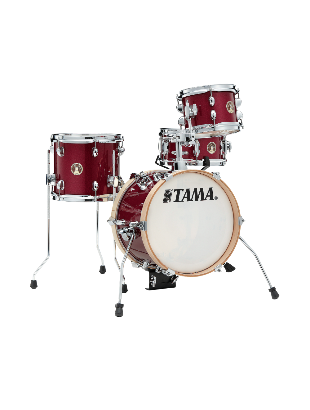 Tama Club-JAM Flyer 4-Piece Shell Pack w/14" Bass Drum - Candy Apple Mist