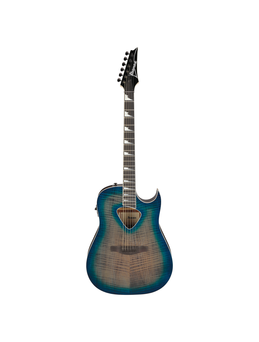 Used Ibanez ALT50FA Acoustic-Electric Guitar - Blue Doom Burst High Gloss