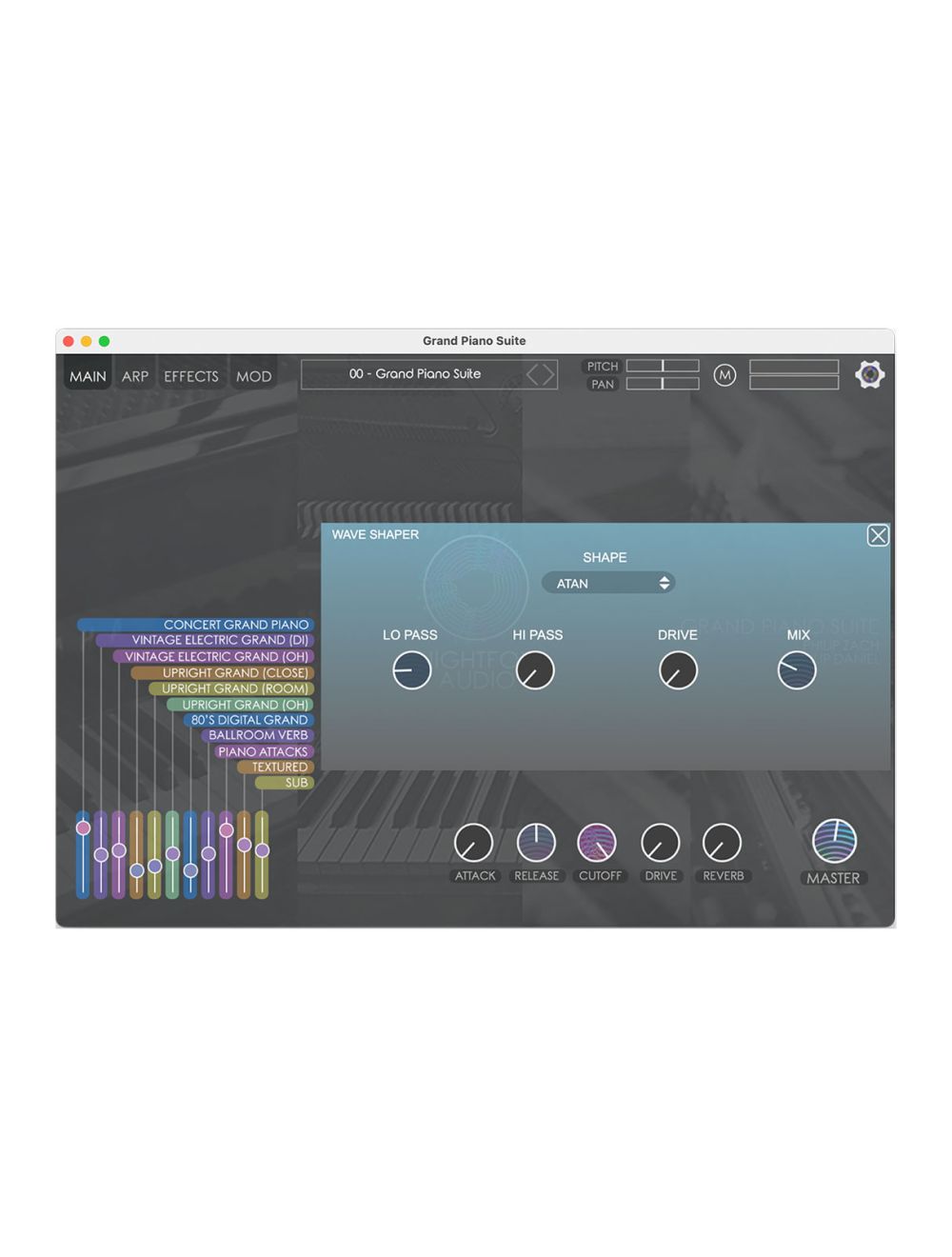 Nightfox Audio Grand Piano Suite