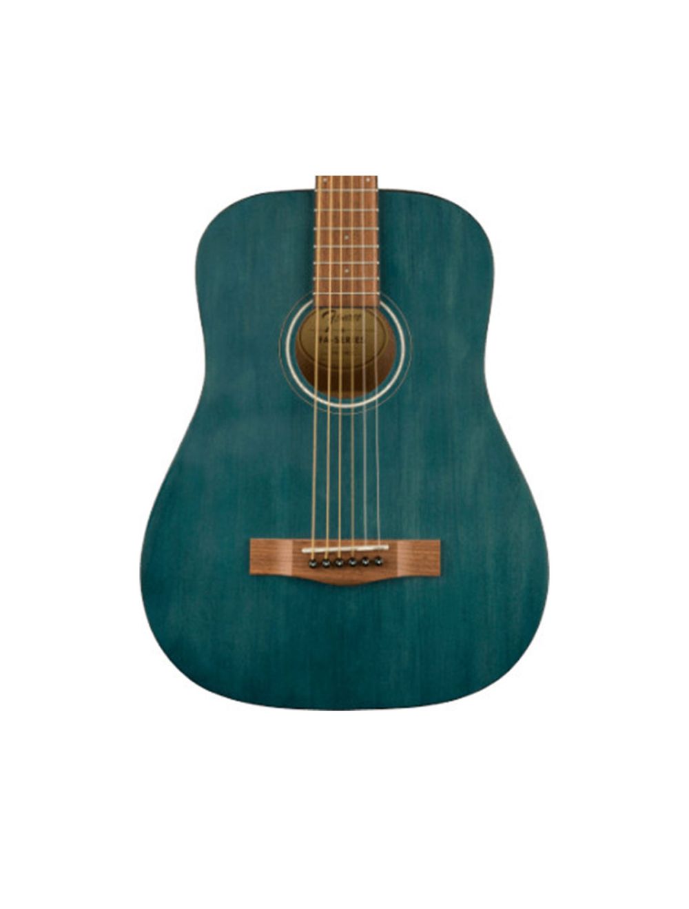 Fender FA-15 3/4 Scale Acoustic Guitar - Blue w/ Walnut FB