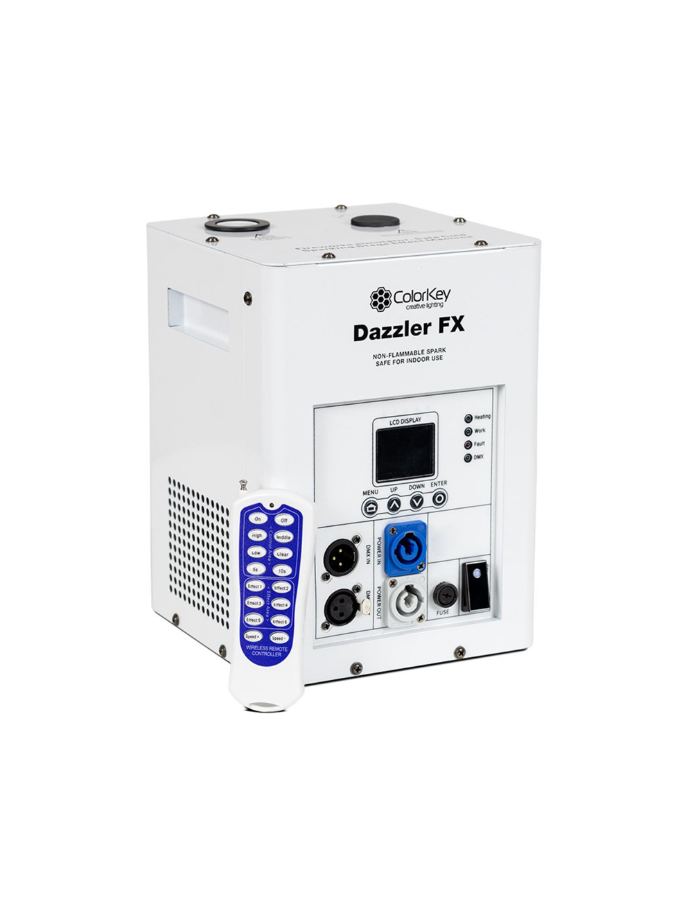 ColorKey Dazzler FX MKII Cold Spark Machine - White