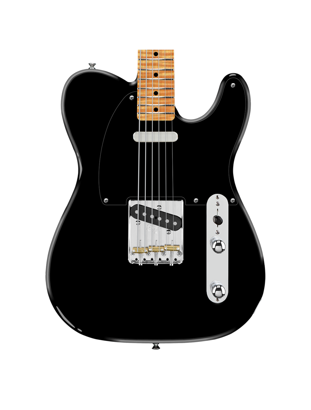 Used Fender Limited Edition American Vintage II 51 Telecaster - Black w/Maple FB