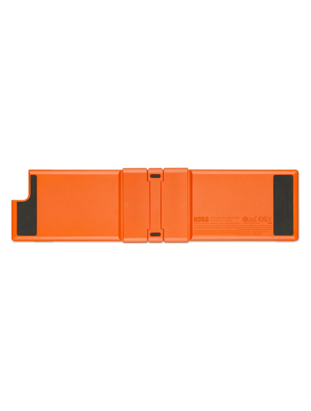 Korg nanoKEY Fold Foldable MIDI Keyboard - Lava Orange
