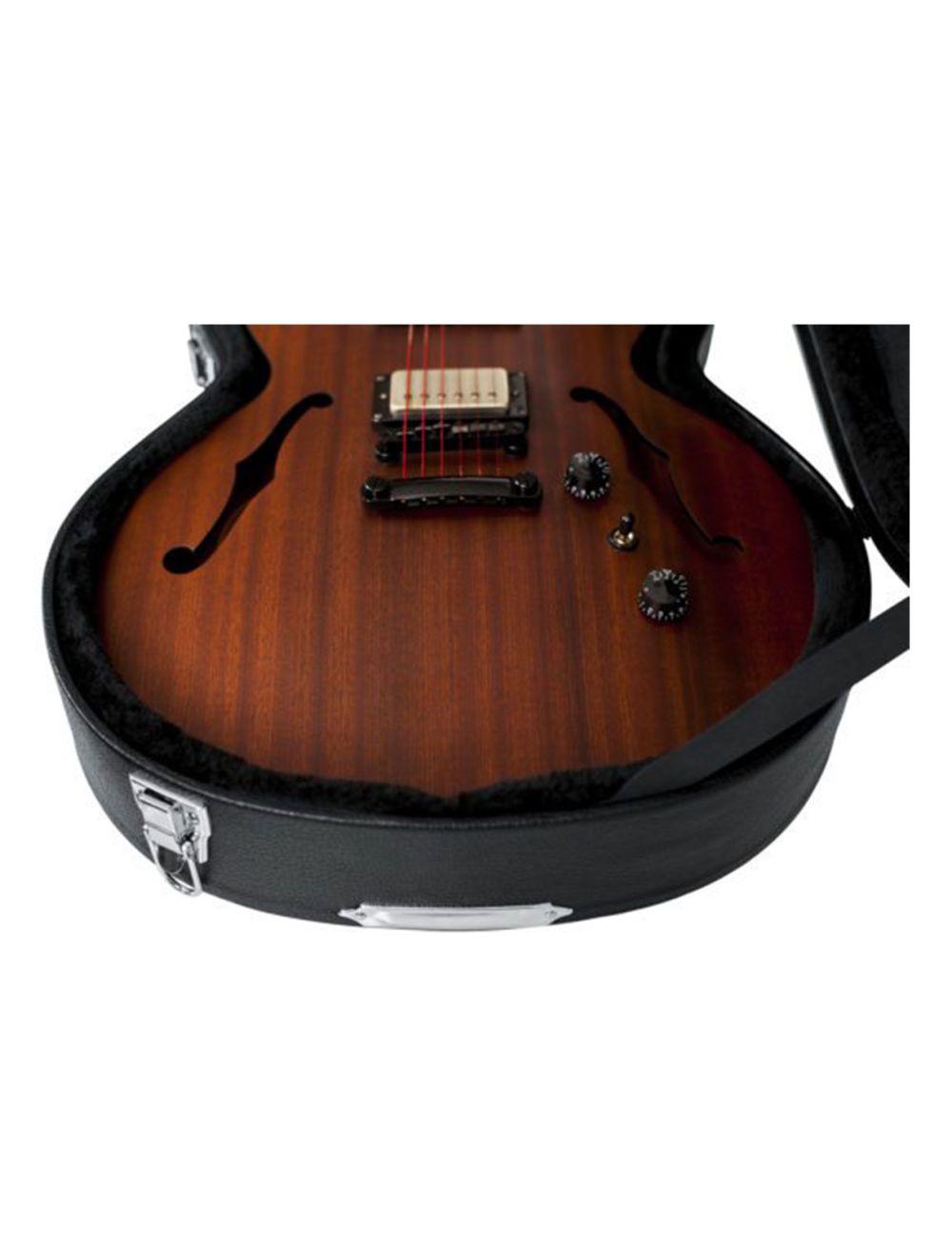 Gator Cases GWE-335 Hard Shell Wood Case for Semi-Hollow Guitars - Open Box