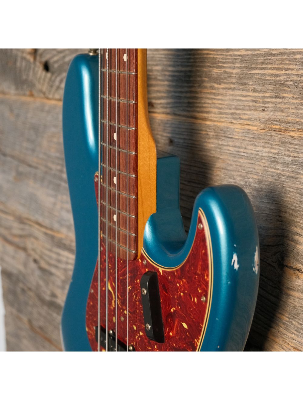 Used Fender 2023 Custom Shop 1964 Jazz Bass Relic - Ocean Turquoise w/OHSC