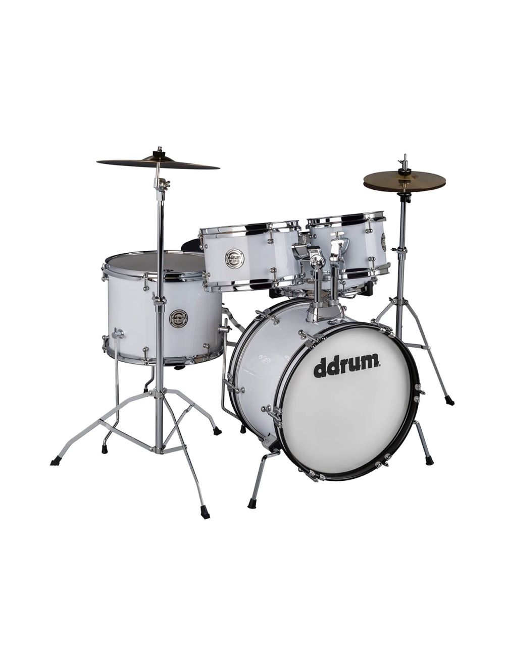 ddrum D1 Jr 5pc Complete Drum Kit White