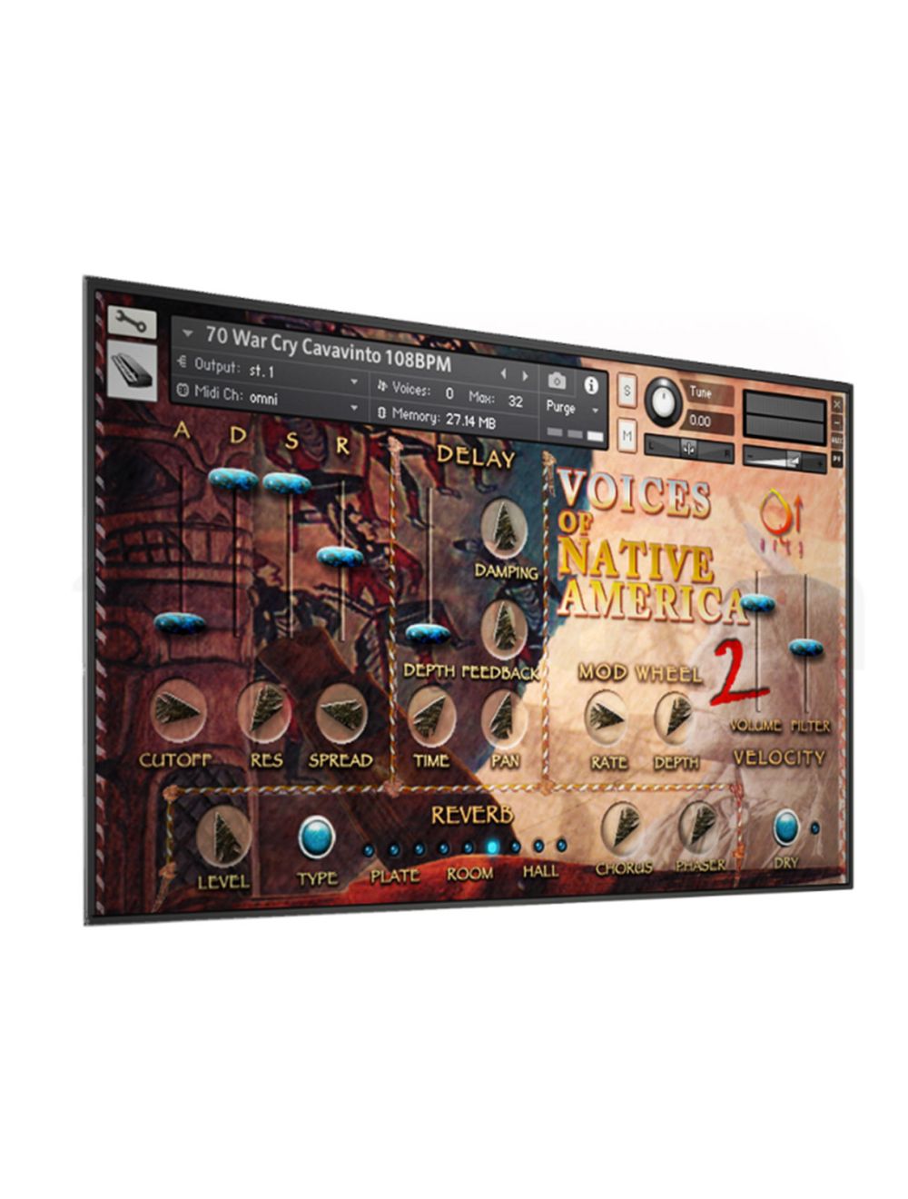 Q Up Arts Voices of Native America V2 N.I. Kontact