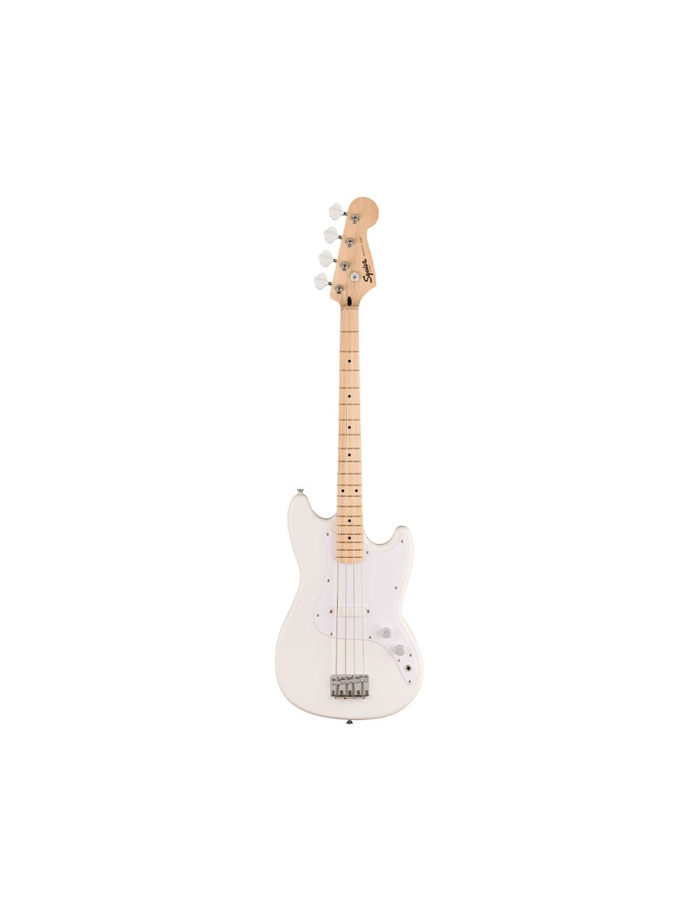 Squier Sonic Bronco Bass - Arctic White w/ Maple Fingerboard