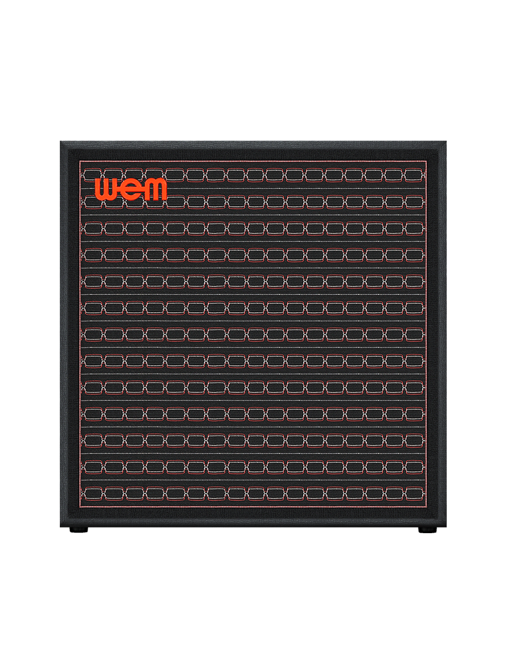 Hiwatt Custom Shop WEM Starfinder 1967 412F Handwired 400W 4x12 Cabinet - Black