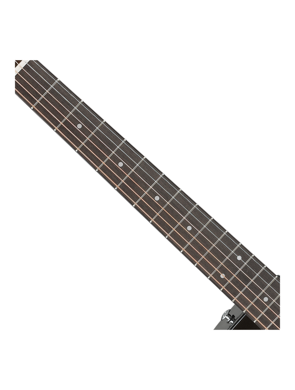 Used Ibanez AAD77CE A/E Guitar - Transparent Black Sunburst High Gloss