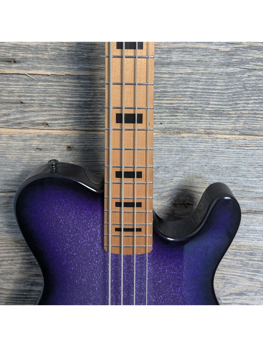 Used Kiesel Aaron Patrick Signature Bass - Purple Metallic Burst (Custom Color)