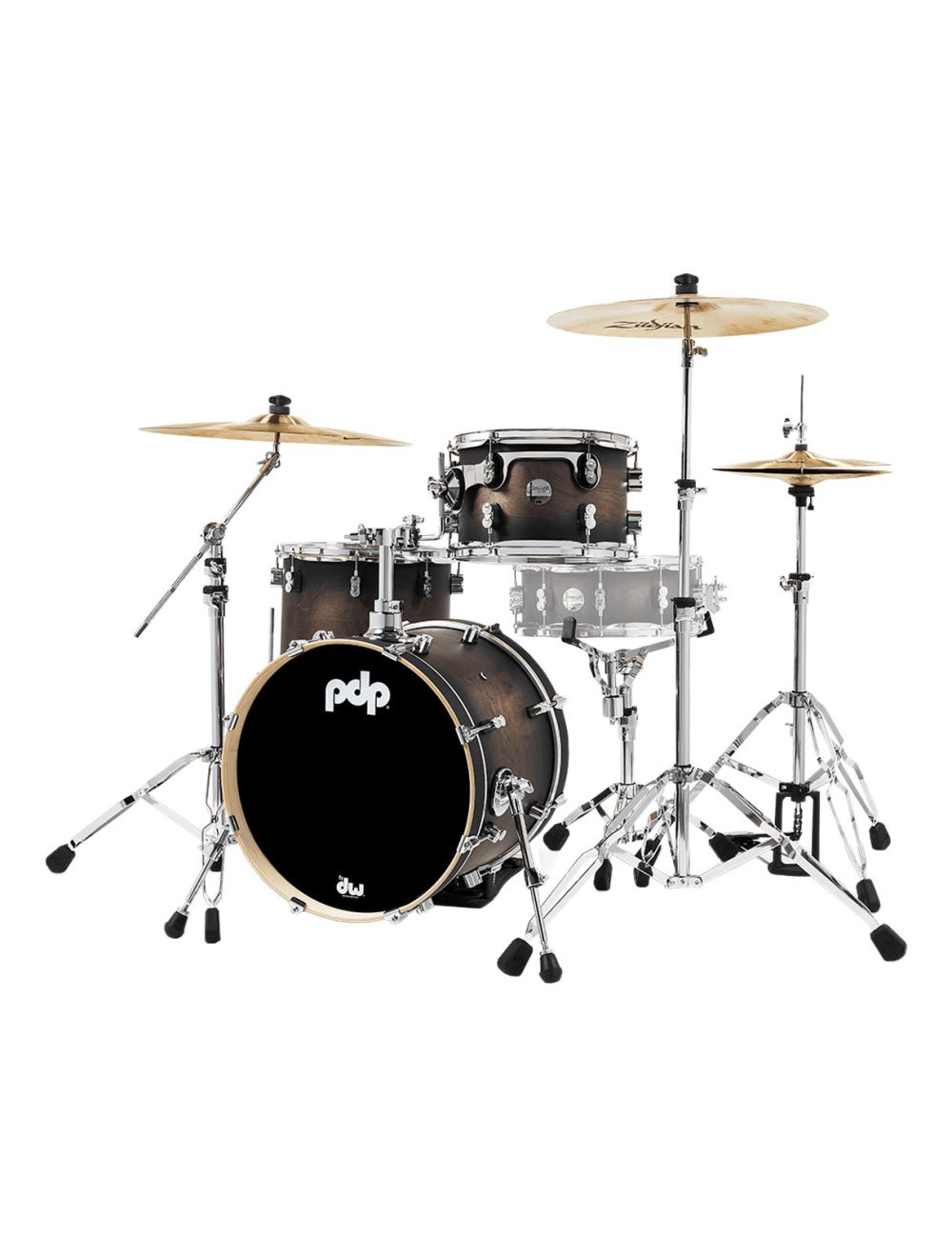 PDP Concept Maple 3-Piece Bop Shell Pack - Charcoal Burst