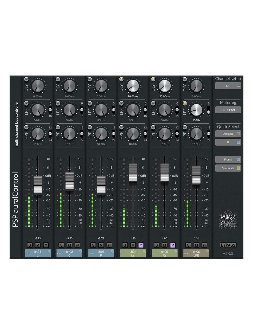 PSP Audioware aural Control