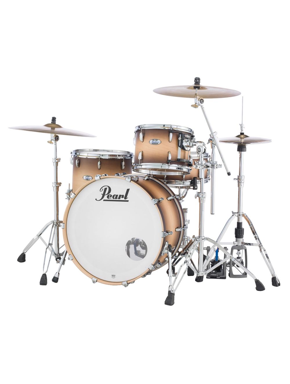 Pearl Masters Maple Complete 3-pc. Shell Pack - Satin Natural Burst