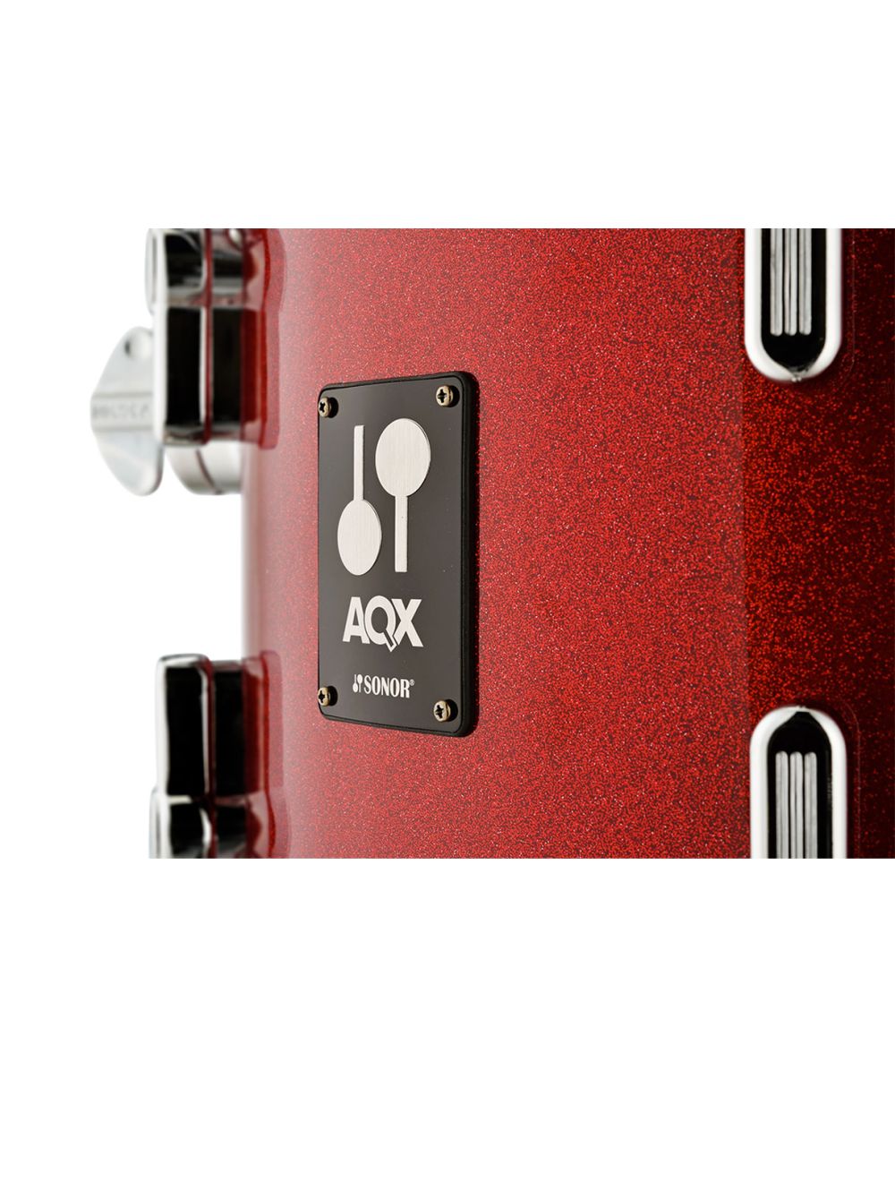 Sonor AQX Jazz 4-pc Shell Pack w/ 18" Kick - Red Moon Sparkle - Open Box