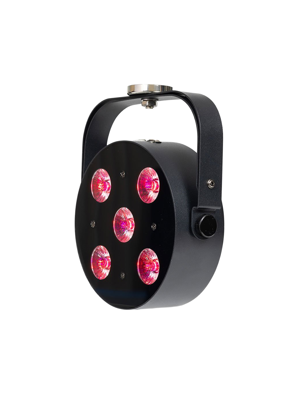 ColorKey MobilePar HEX 5 LED Par Light Bundle - 8-Pack w/Charging Trolley Case