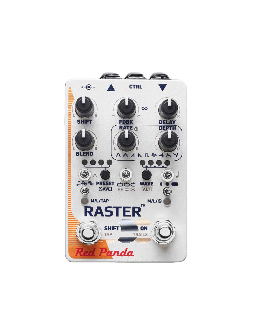 Red Panda Raster 2 Digital Delay Pedal - Open Box