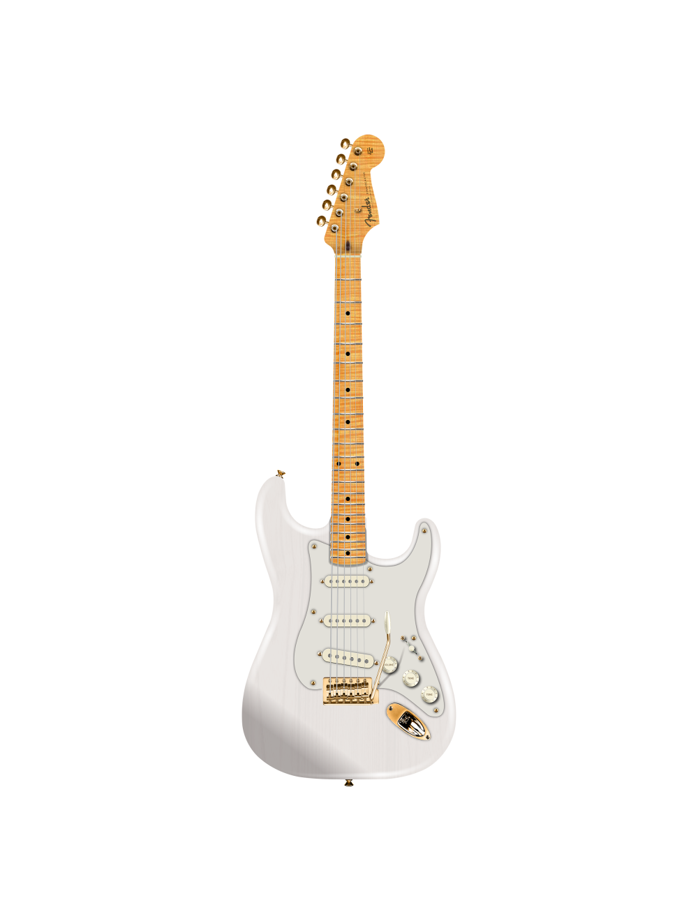 Used Fender Ltd. Ed. American Vintage II '57 Stratocaster - White Blonde