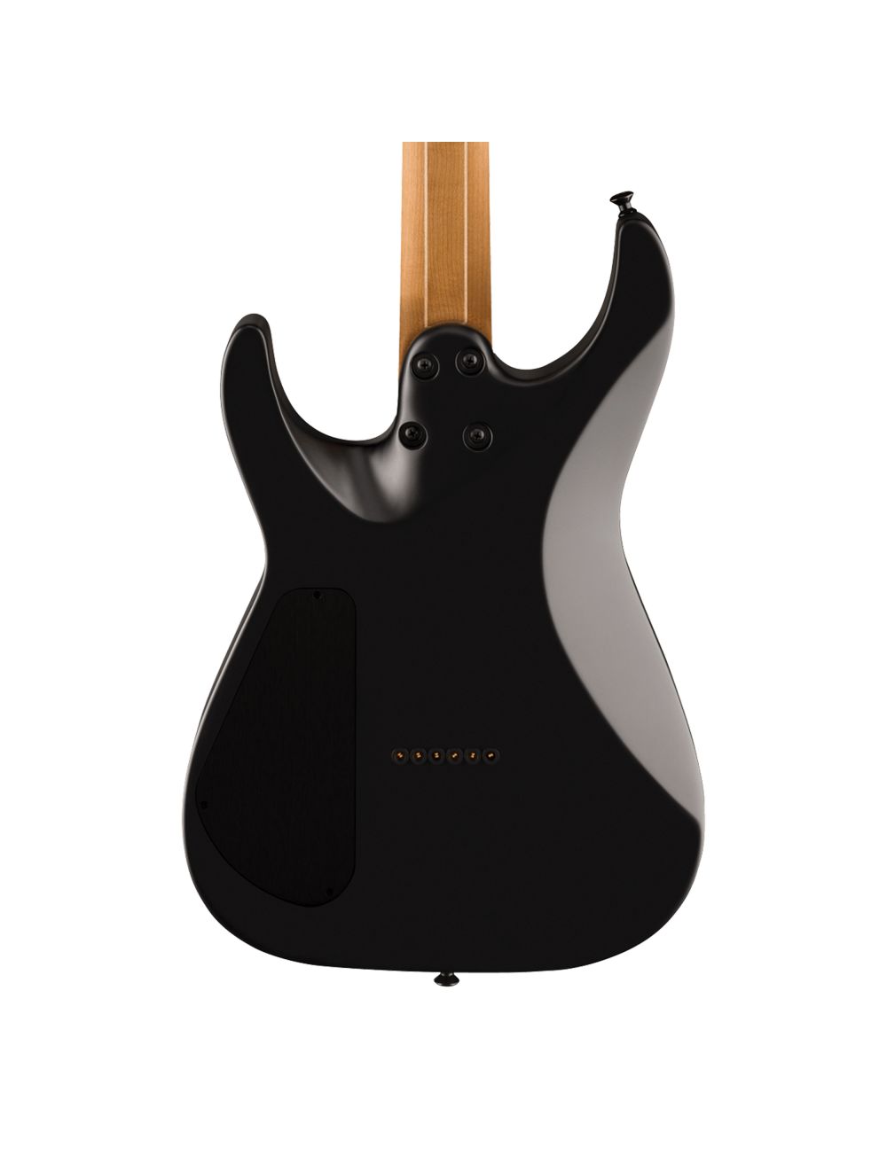 Jackson American Series Virtuoso HT - Satin Black w/Streaked Ebony FB