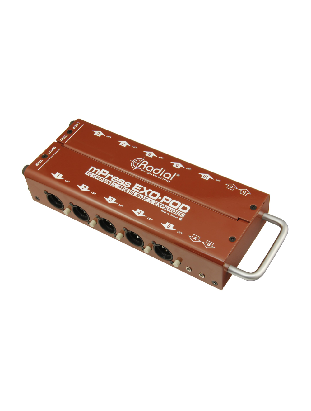 Radial Exo-Pod Passive Line-Level Splitter w/ XLR & 3.5mm Outputs