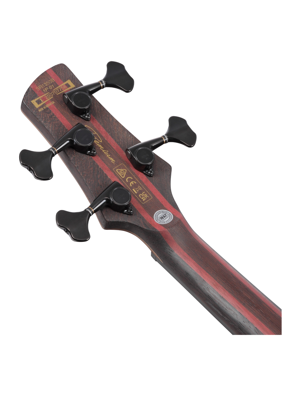 Ibanez SR1350BDUF SR Premium Bass Guitar - Dual Mocha Burst Flat