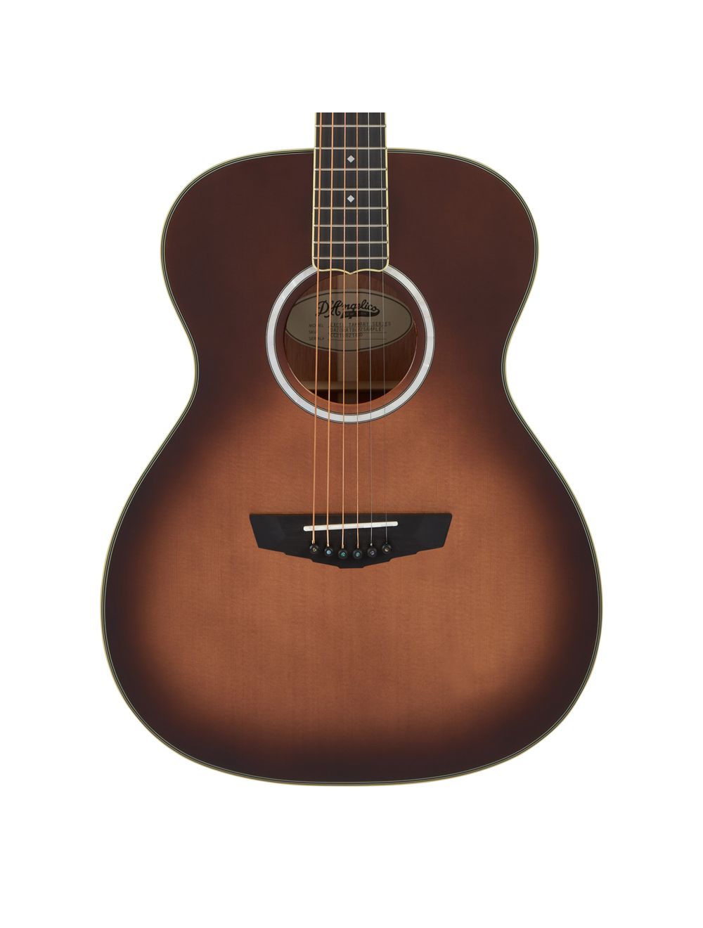 D'angelico Excel Tammany Orchestra E - Autumn Burst - Open Box