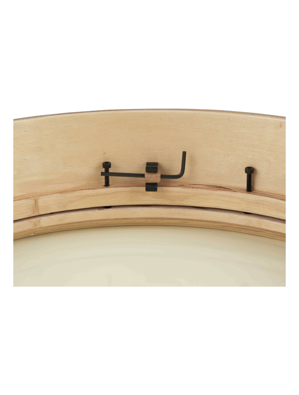 Open Box Latin Percussion 16 x 4" Tunable Tar Frame Drum - Black Fade