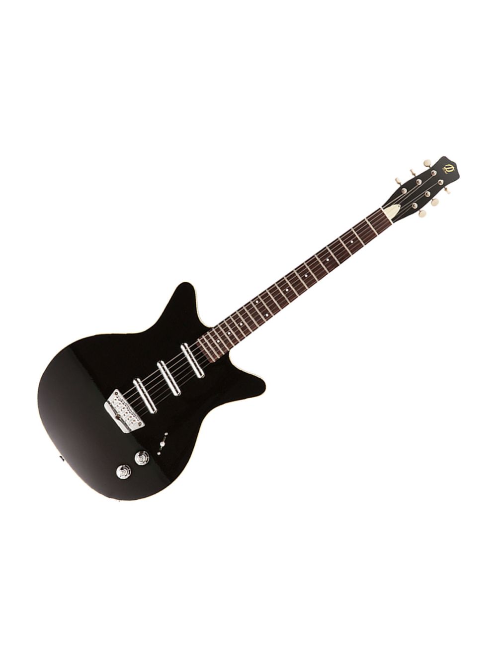 Danelectro '59 Triple Divine Electric Guitar - Black
