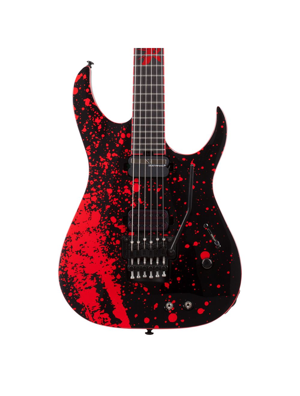 Schecter Sullivan King Signature Banshee 6 FR-S - Obsidian Blood - Open Box