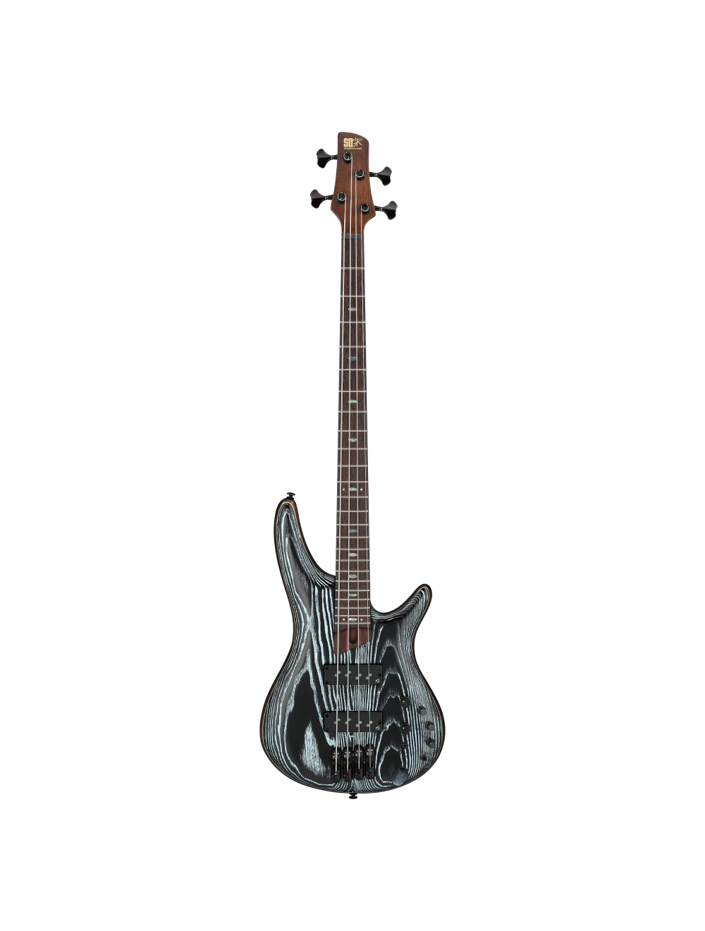 Used Ibanez SR1320SB SR Premium 4-String Bass Guitar w/Bag - Aqua Wave Low Gloss