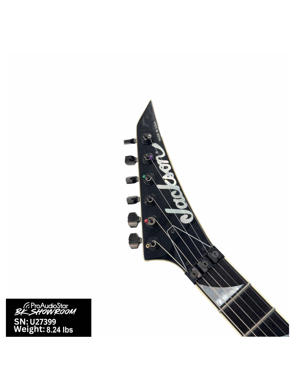 Used Jackson USA Custom Shop SL2H Soloist - Snow White