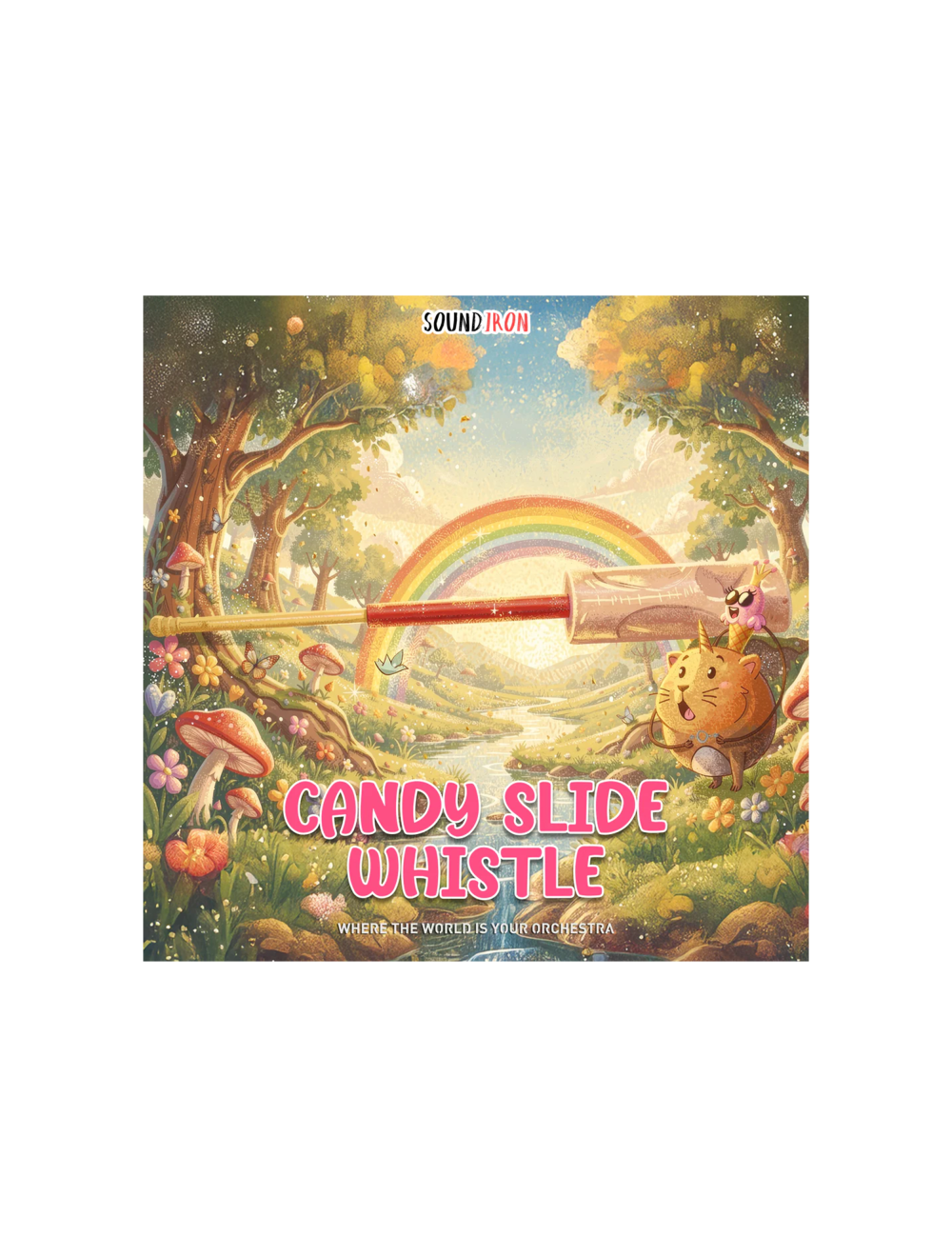 SOUNDIRON Candy Slide Whistle Pop