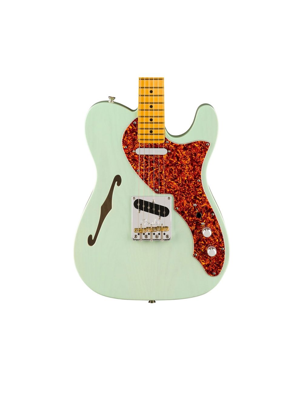 Fender American Professional II Telecaster Thinline - Trans Surf Green w/Maple FB