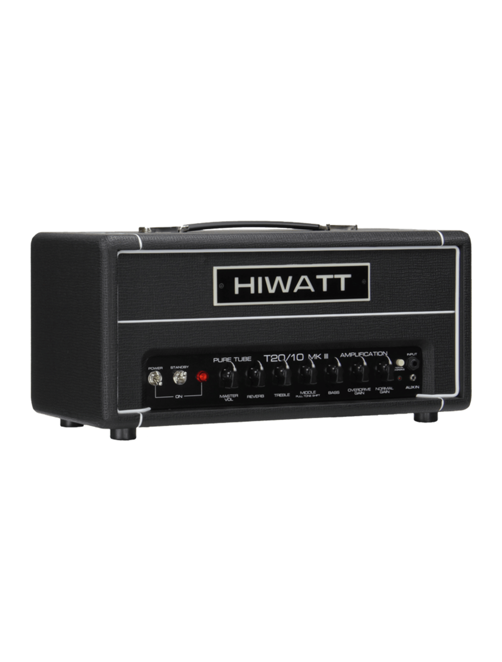 Hiwatt T-Series TB20/10 20/10-Watt Tube Guitar Amplifier Head - Black - Open Box
